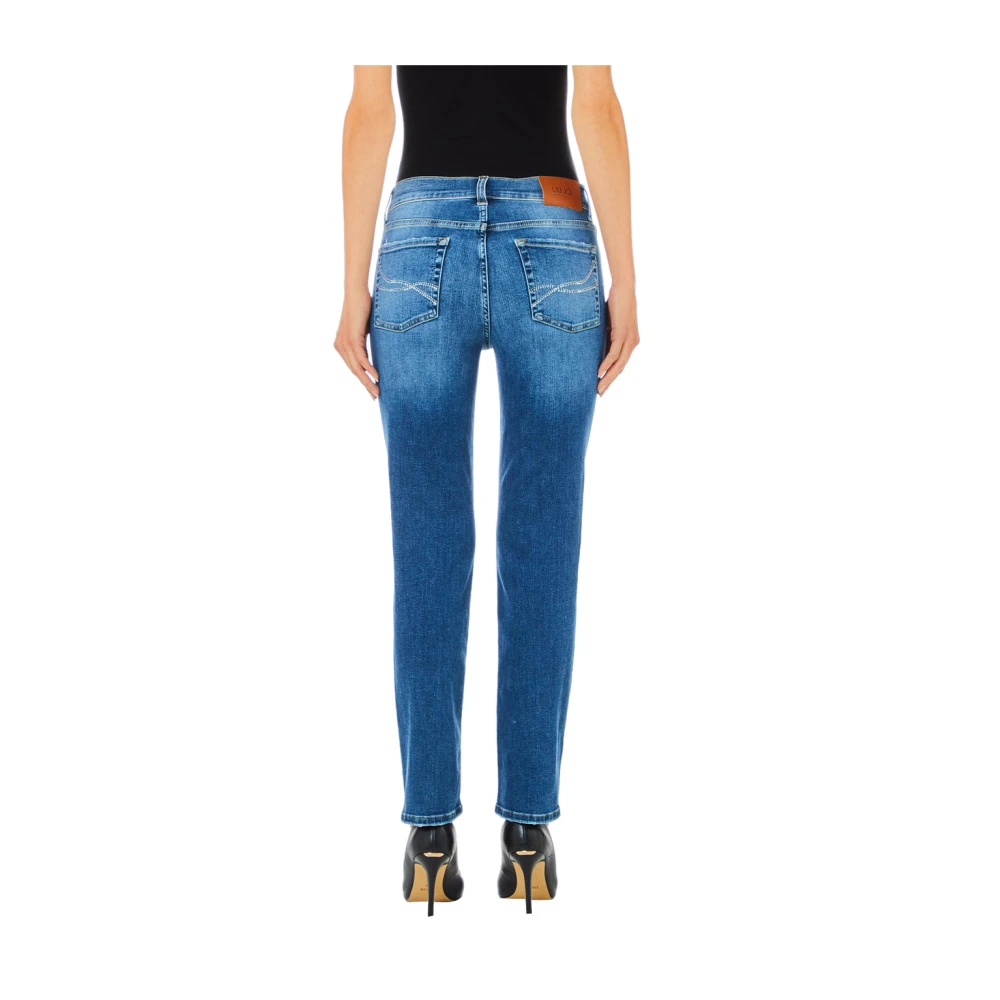 Liu Jo Authentieke Enkel Slim Jeans Blue Dames