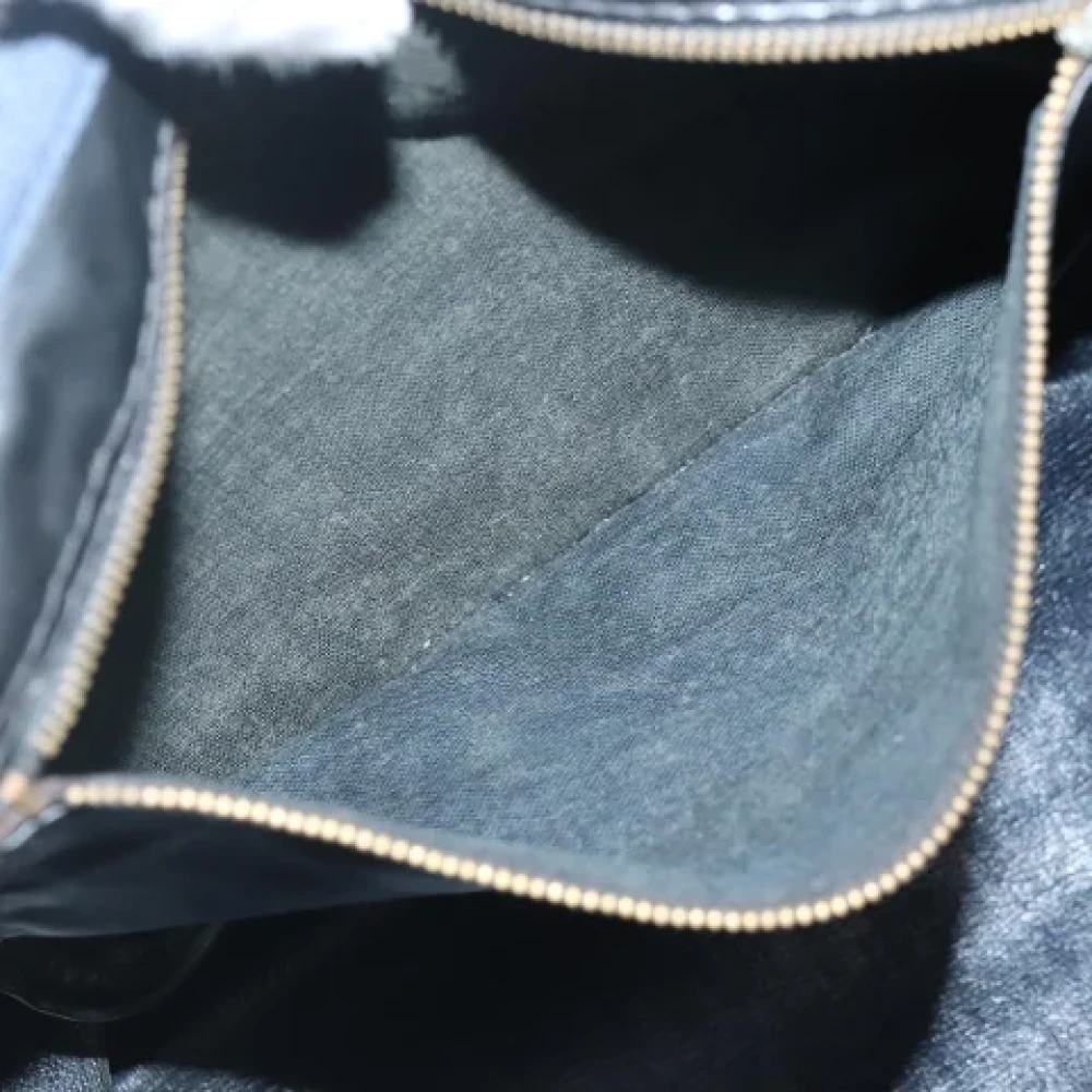 Dior Vintage Pre-owned Canvas dior-bags Blue Dames