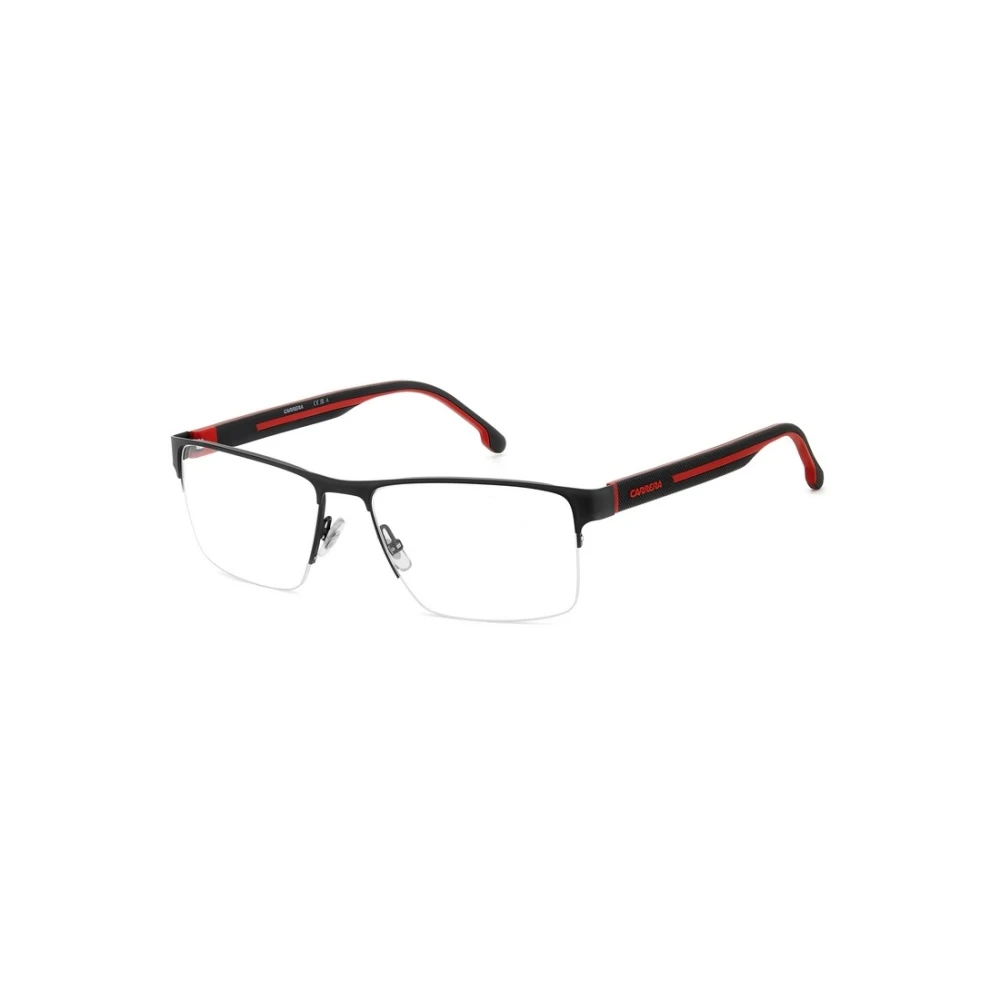 Carrera Mat Zwart Rood Zonnebril Black Heren