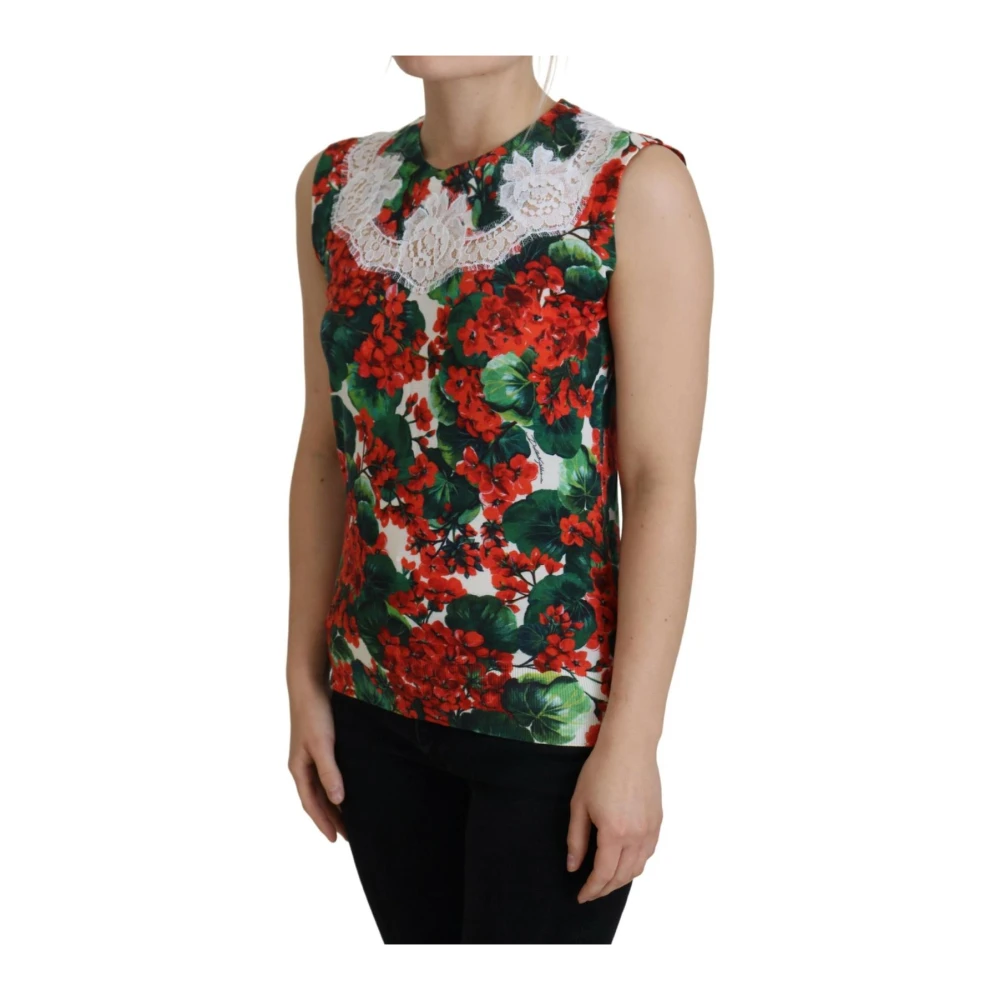 Dolce & Gabbana Damen Multicolor Oberteile, Mehrfarbig, Xsgröße: