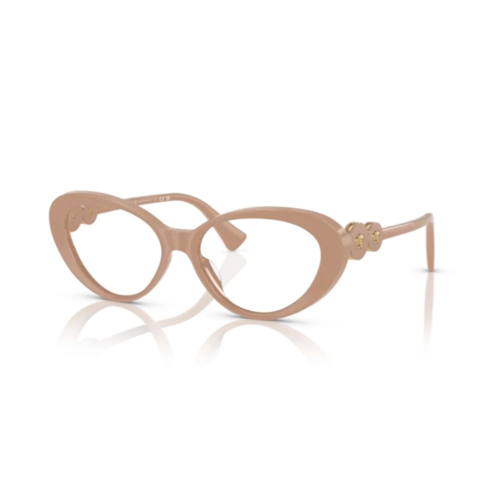 Versace Optische Bril Beige Dames