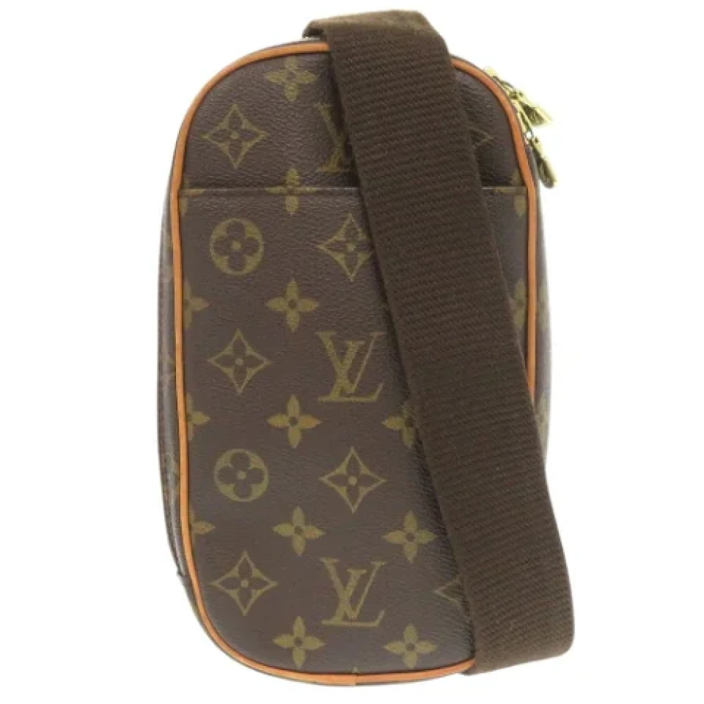 Louis Vuitton Vintage Pre-owned Canvas crossbody-bags Brown Dames