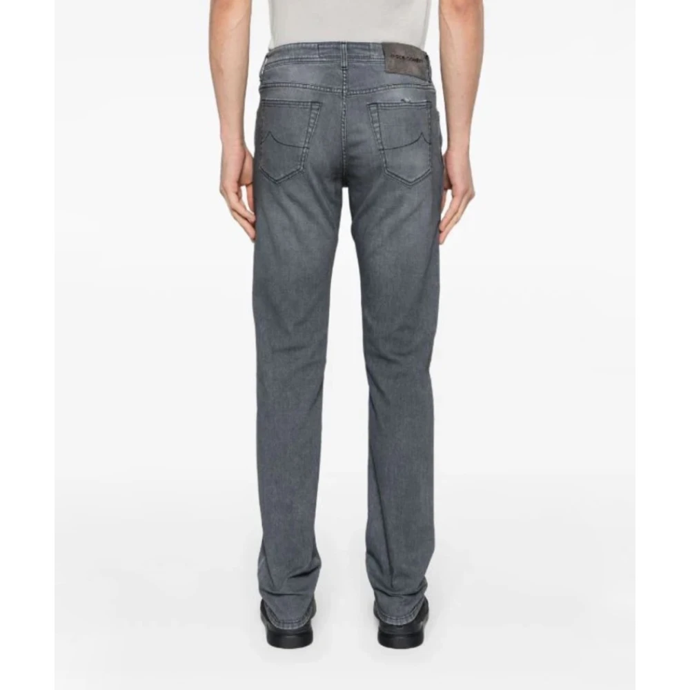 Jacob Cohën Slim Fit Bard Broek Gray Heren