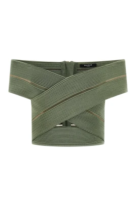 Off-the-Shoulder Crop Top