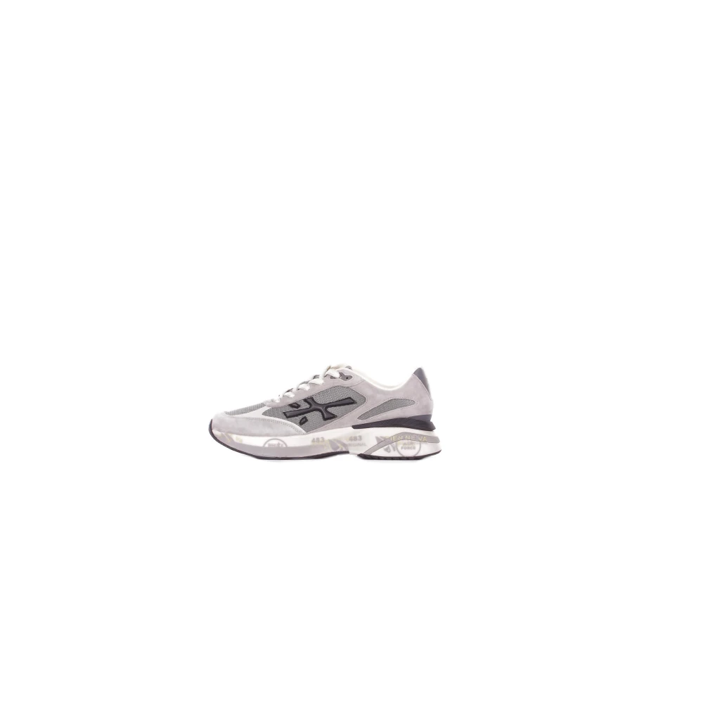 Premiata Gray Sneakers, Male, 8 Uk, Moerun Sneaker