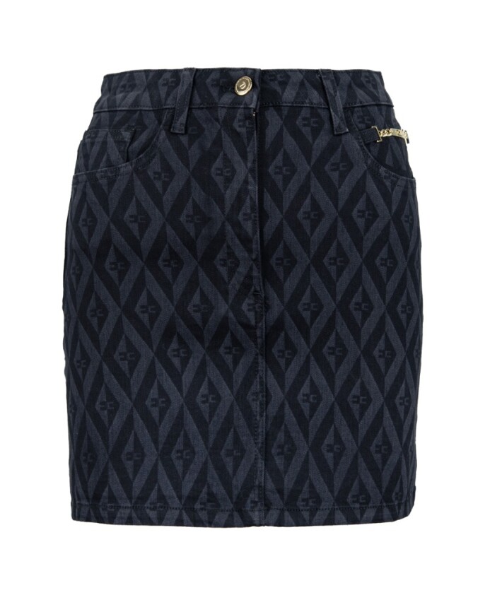 jupe-en-jean-a-motif-logo-et-poches