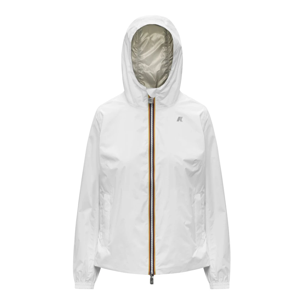 K-Way Donna Bianco - Lil Short Jacket - Jackets - S