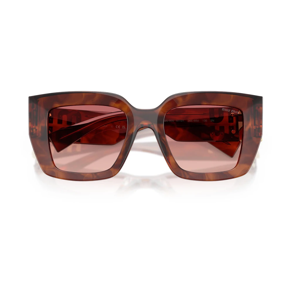 Miu Miu Women's Brown Mub05s Sunglasses - Sunglasses - 51 Mm - Accessories
