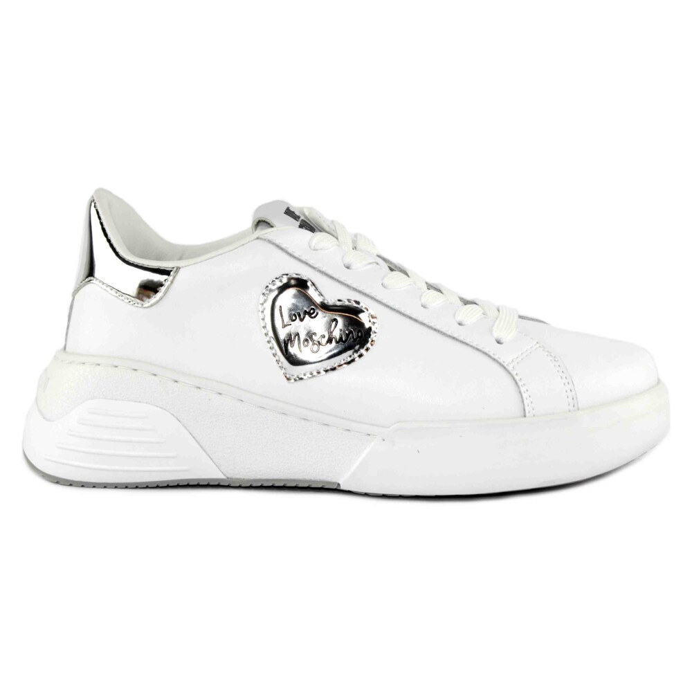 Zapatillas Blancas Love Moschino Hombre Miinto