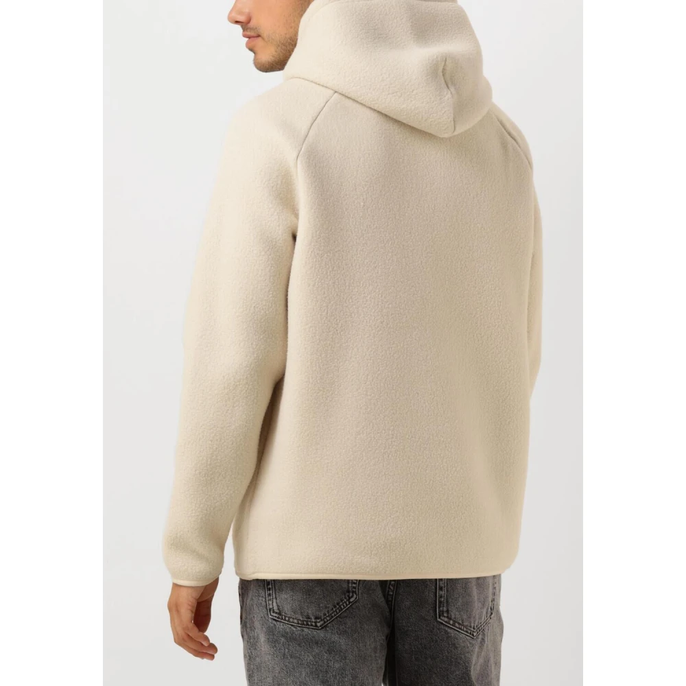 Peak Performance Heren Fleece Hoodie Trui Beige Heren