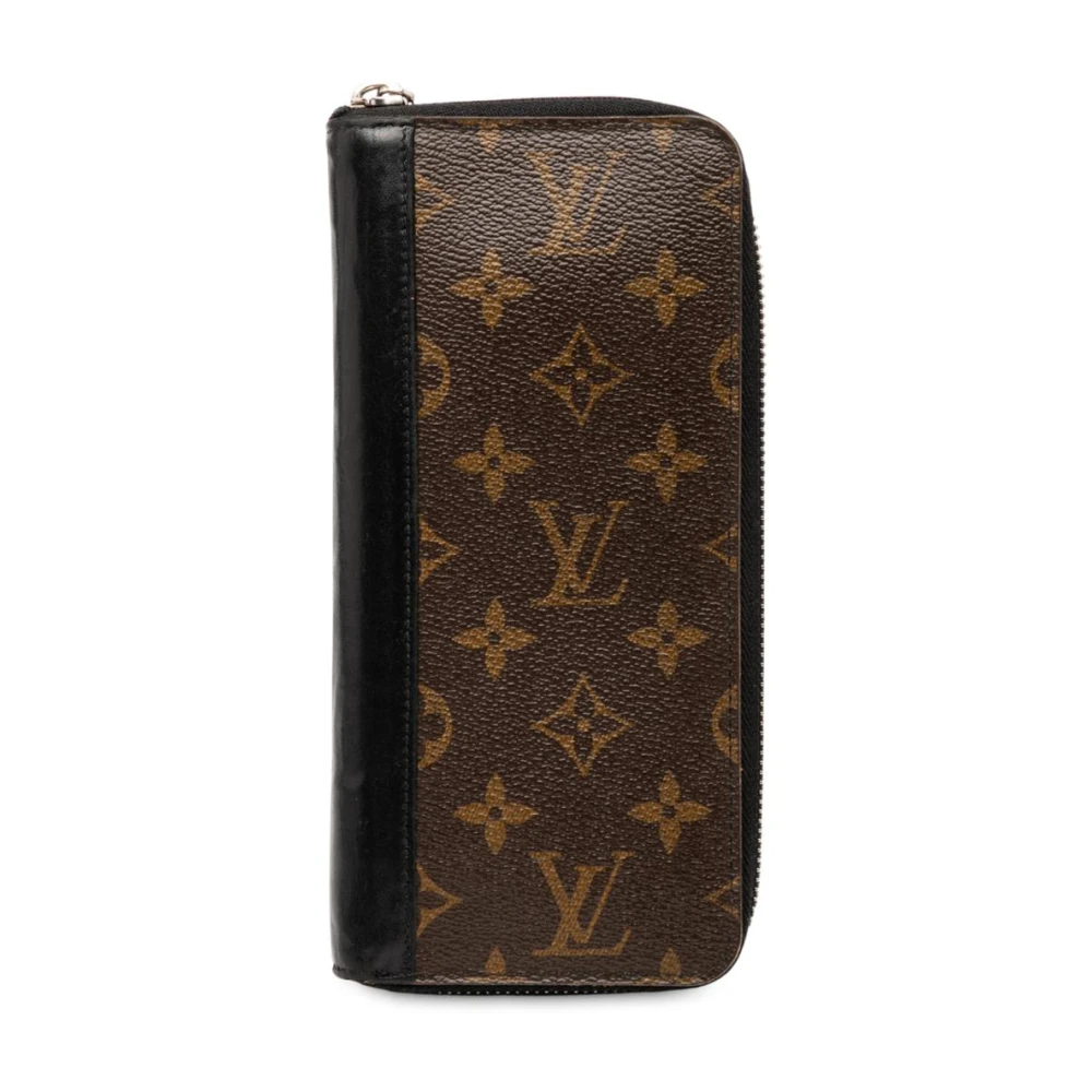 Louis Vuitton Vintage Women's Brown Pre-Owned Zip Around Wallet