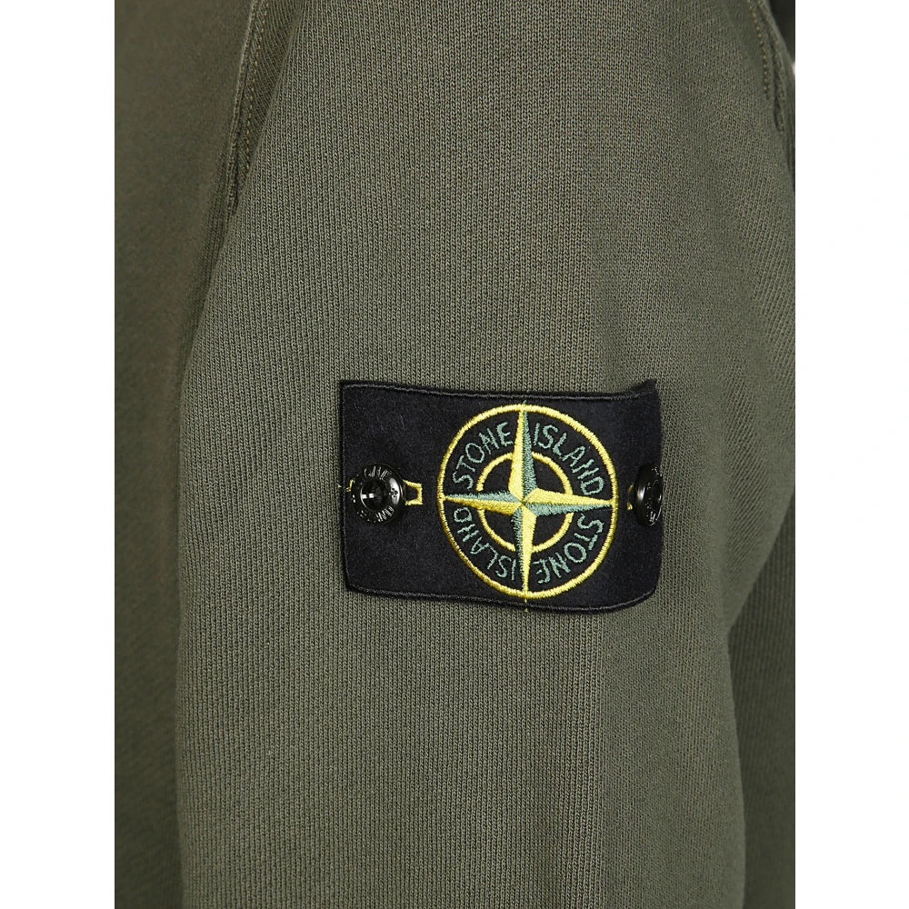 Stone Island Cappuccio hoodie in trendy stijl Green Heren