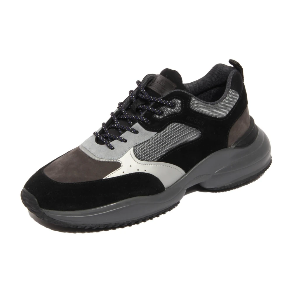 Hogan Interaction Allacciato Heren Schoenen Grijs