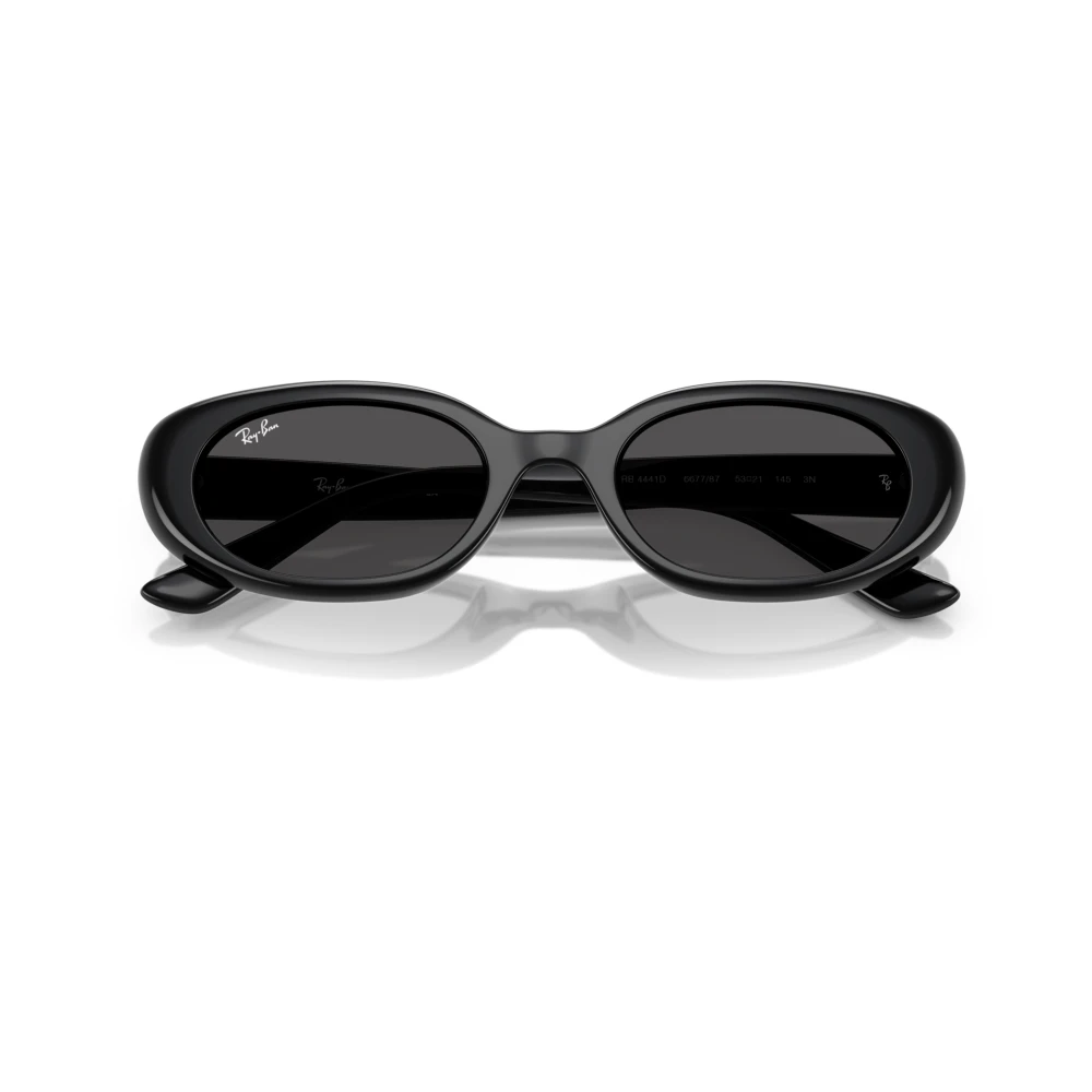 Ray-Ban RB 4441D - Rectangle Square Sunglasses - Black/Dark Grey - Bio-Based - Image 7