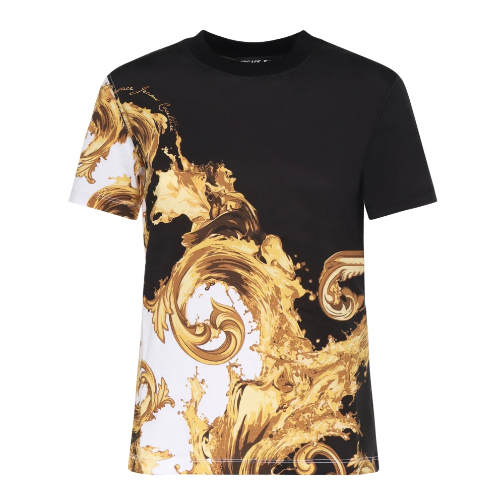 Versace Jeans Couture Men's Multicolor T-Shirts, L, Maglietta T-Shirt