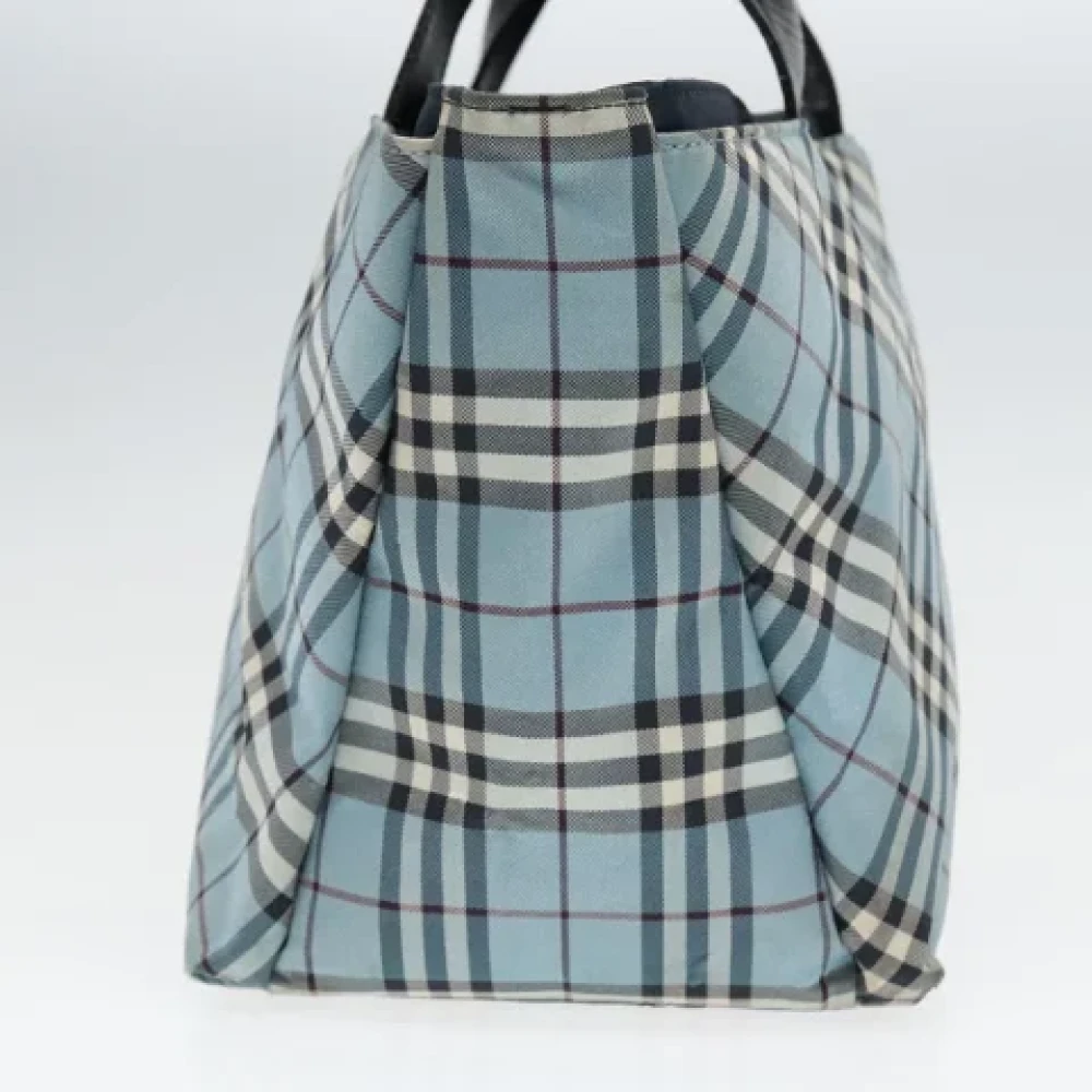 Burberry Vintage Pre-owned Nylon handbags Blue Dames