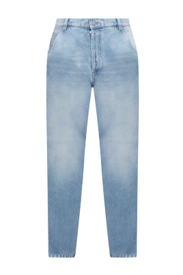 Smal passform blå jeans