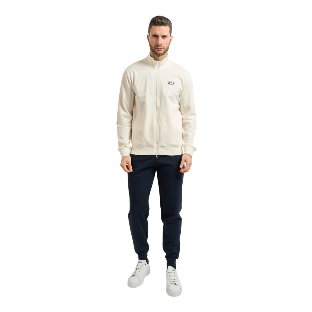 Emporio Armani Multicolor Cotton Tracksuit - Male - Training - 2XL - Sport