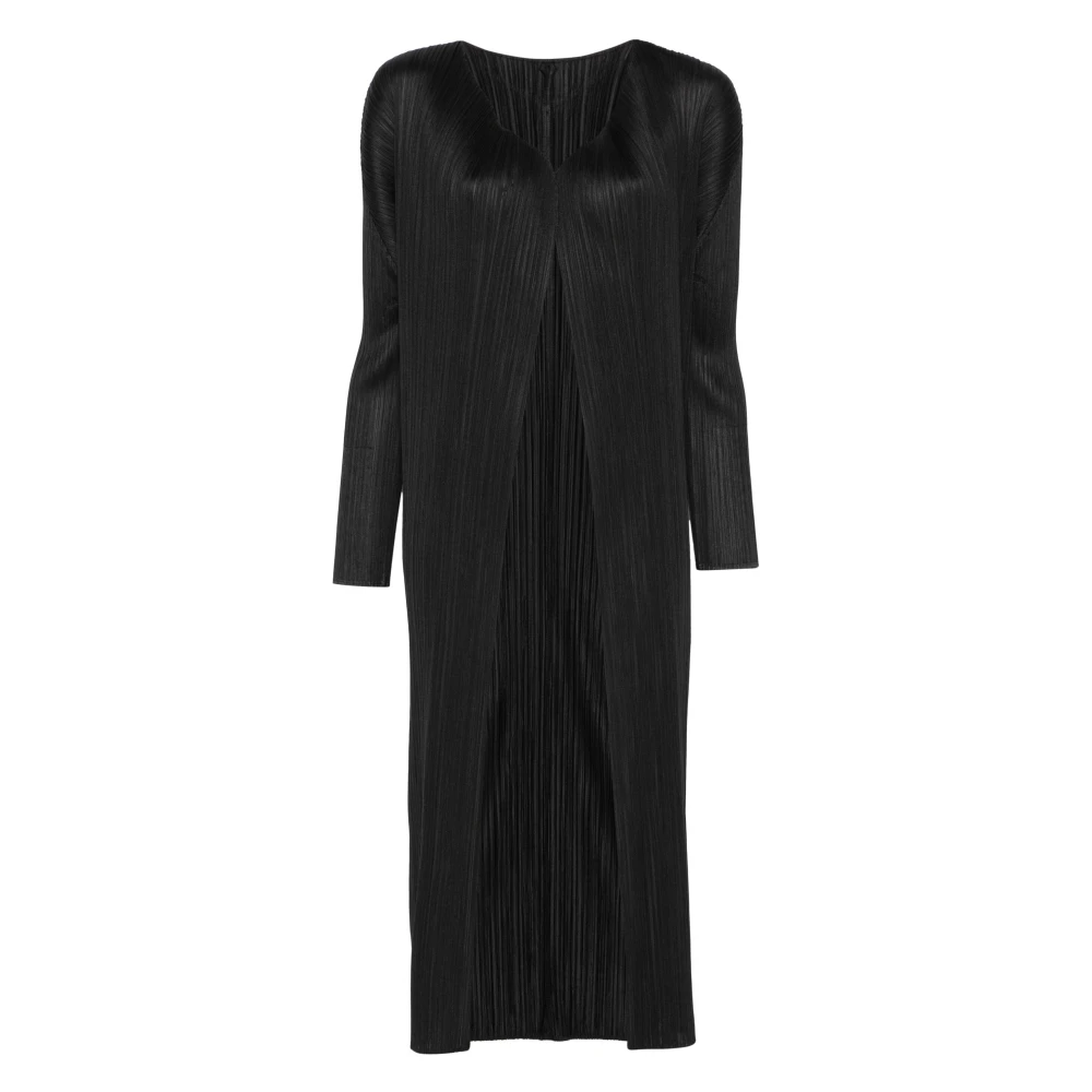 Issey Miyake Stijlvolle Winterjas voor Mannen Black Dames