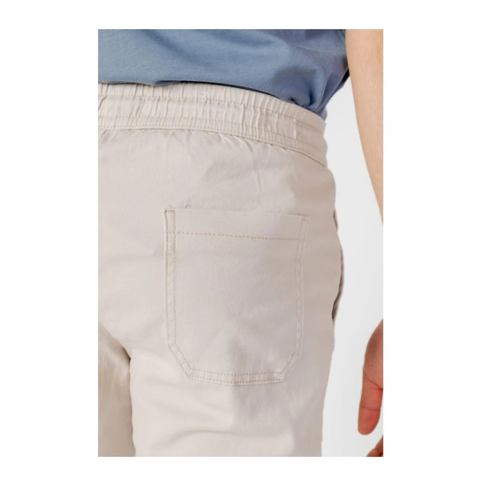 Only & Sons Beige Katoen Blend Jeans en Broeken Beige Heren