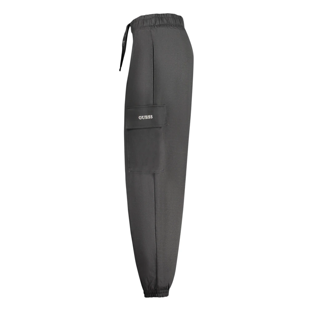 Guess Zwarte elastische taillebroek voor dames Black Dames