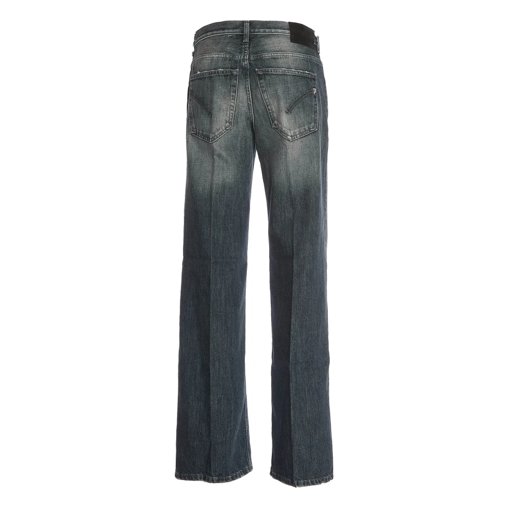 Dondup Grijze Loose Fit Jeans voor Vrouwen Gray Dames