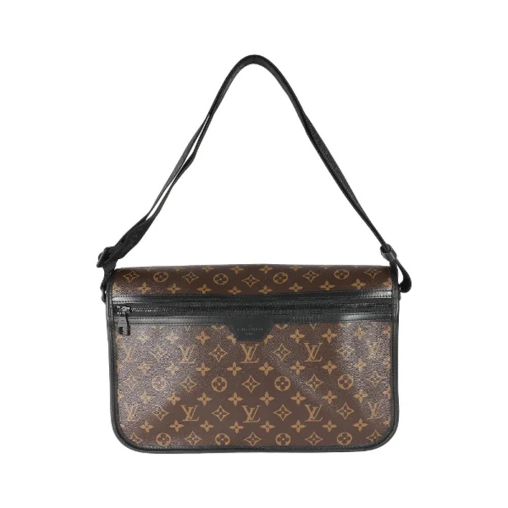 Louis Vuitton Vintage Pre-owned Canvas crossbody-bags Brown Dames