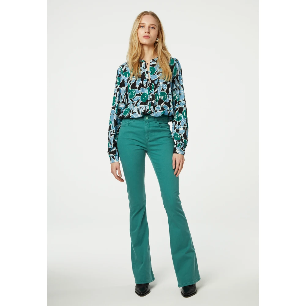 Fabienne Chapot Blauwe Eden Blouse Green Dames