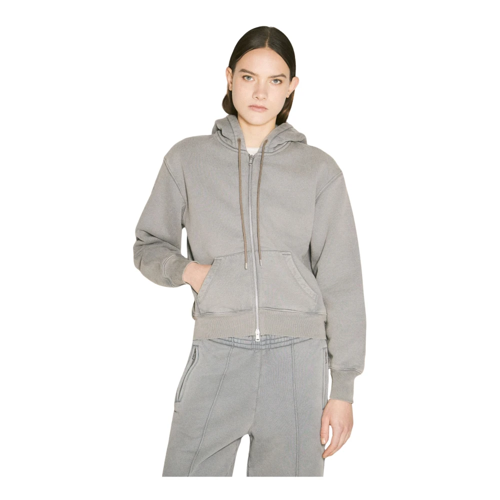 Our Legacy Hoodie in zwaar jersey Gray Dames