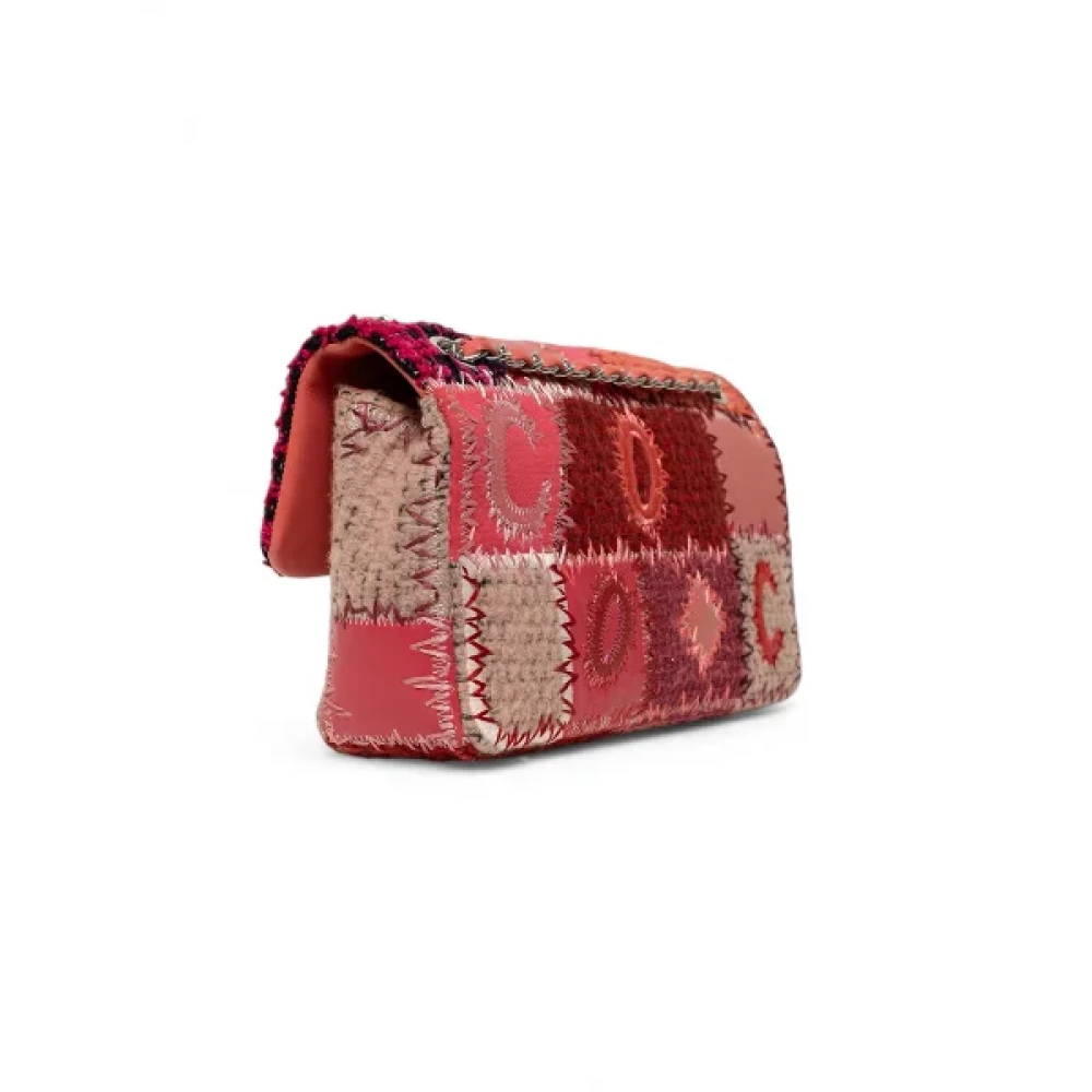 Chanel Vintage Pre-owned Fabric chanel-bags Red Dames