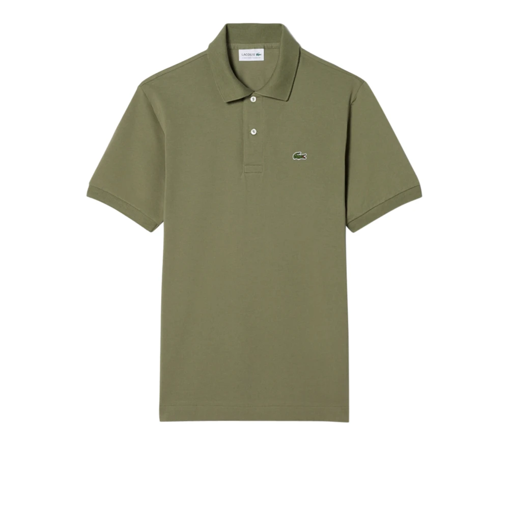 Lacoste Men's Green Polo Shirts, S, L.12.12 Light Polo Shirt