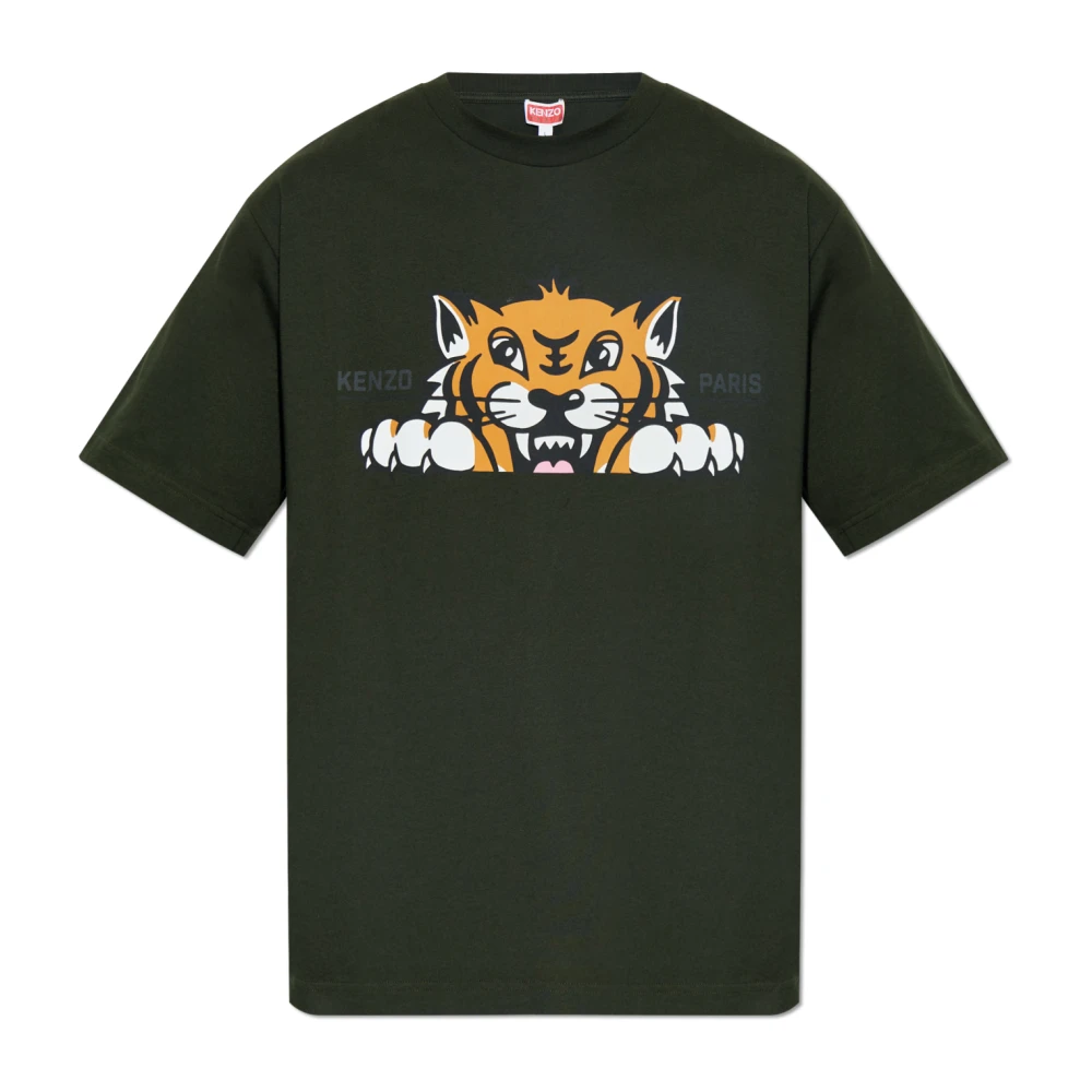 Kenzo - Tops > T-Shirts - Green - Kenzo - Modalova