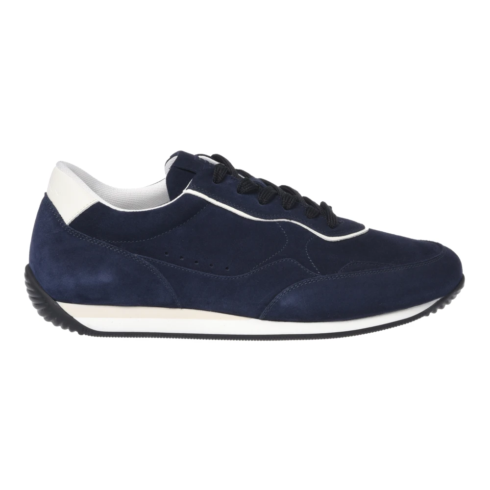 Baldinini Suede Sneaker Heren Schoenen Blauw