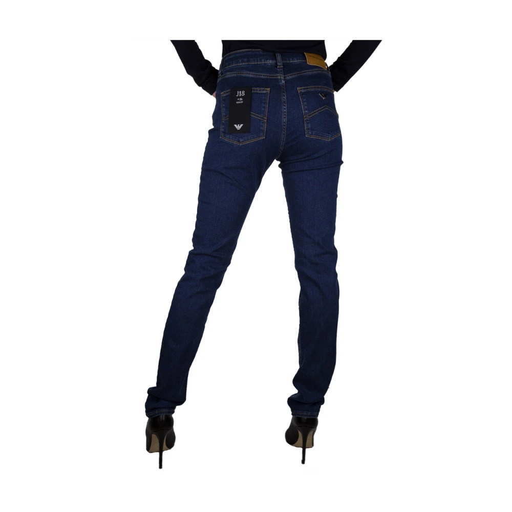 Emporio Armani Voldoende Handtassen Skinny Jeans voor Dames Blue Dames