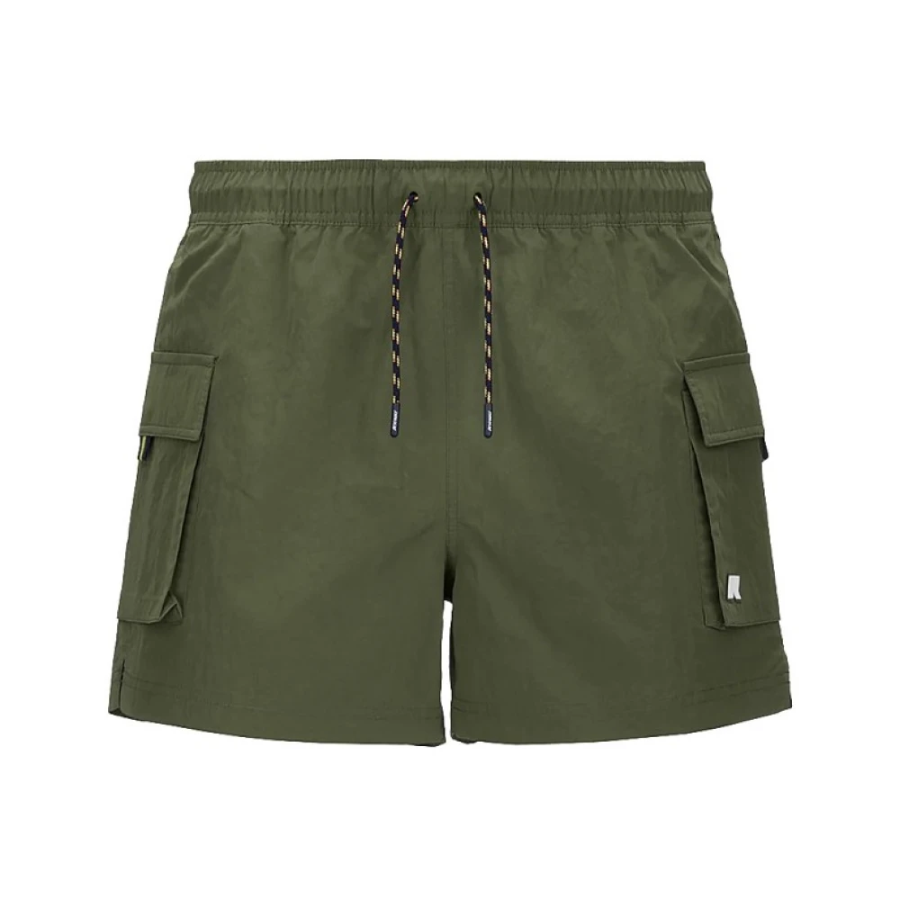 K-Way Mannelijk Groente Groene Nylon Boxershorts