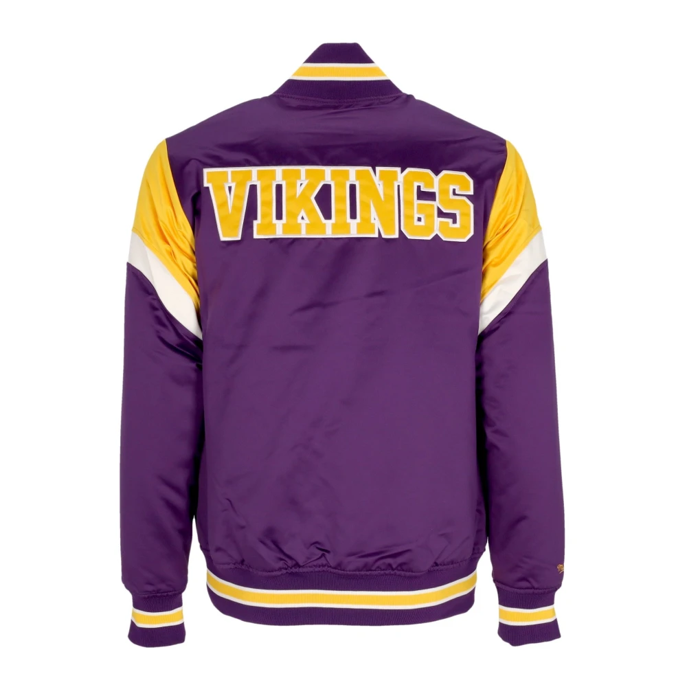 Mitchell & Ness NFL Bomberjack Minnesota Vikings Team Purple Heren