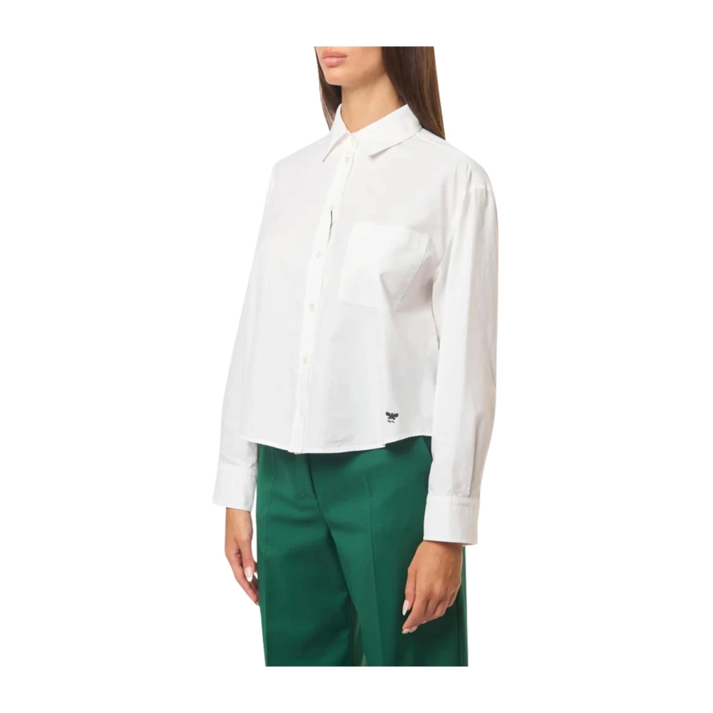 Max Mara Jock Overhemd White Dames