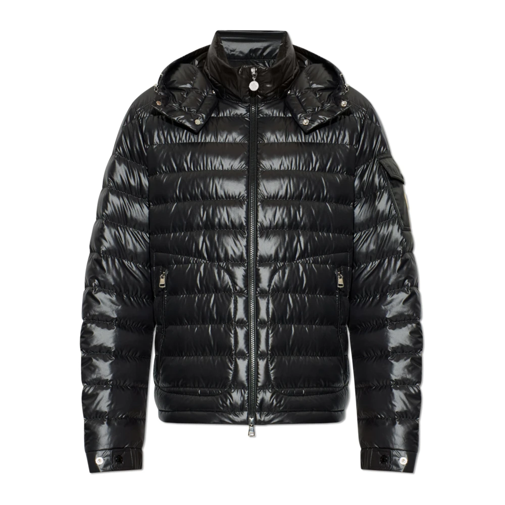 Moncler Uomo Nero Lauros Down Jacket