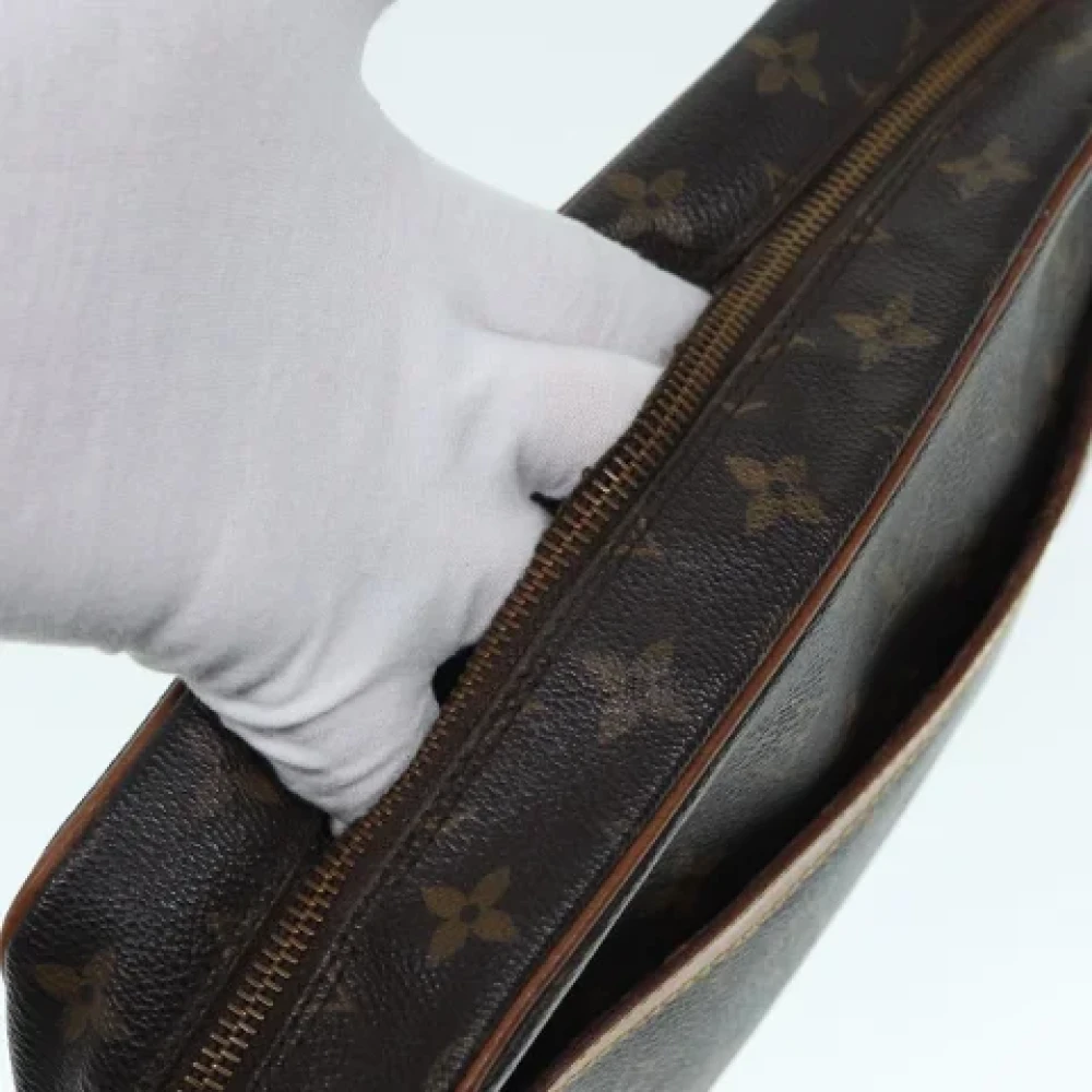 Louis Vuitton Vintage Pre-owned Canvas clutches Brown Dames