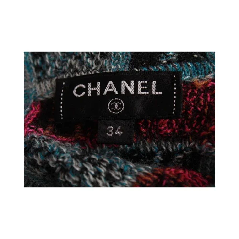 Chanel Vintage Pre-owned Wool dresses Multicolor Dames