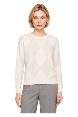Argyle Crew Neck Jumper