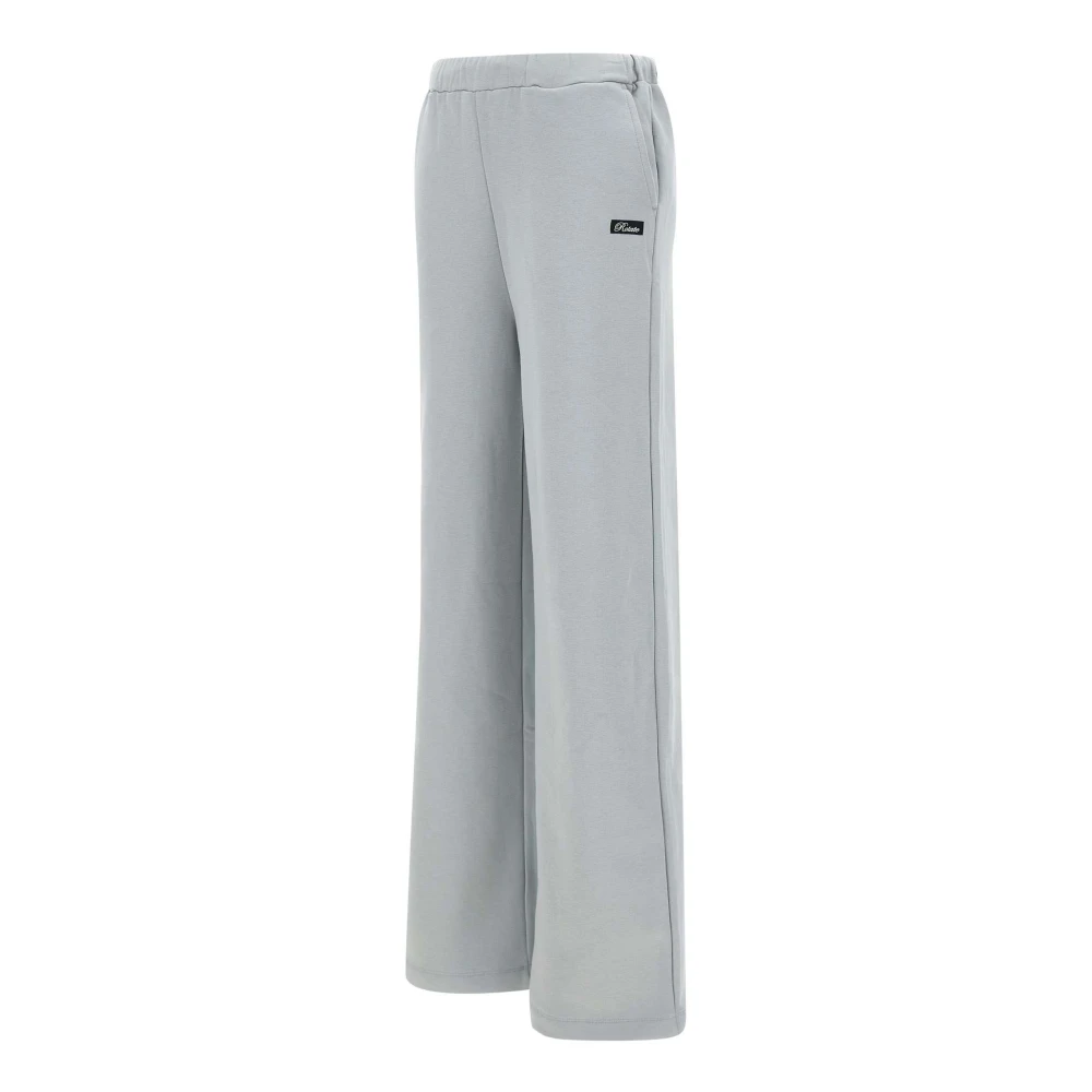 Rotate Birger Christensen Wijde broek Gray Dames