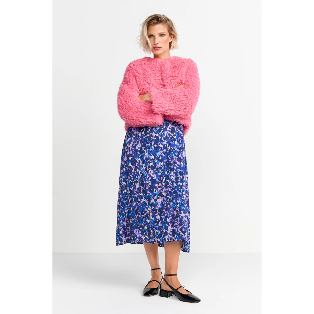 Rich & Royal Bont Cropped Jas Pink Dames