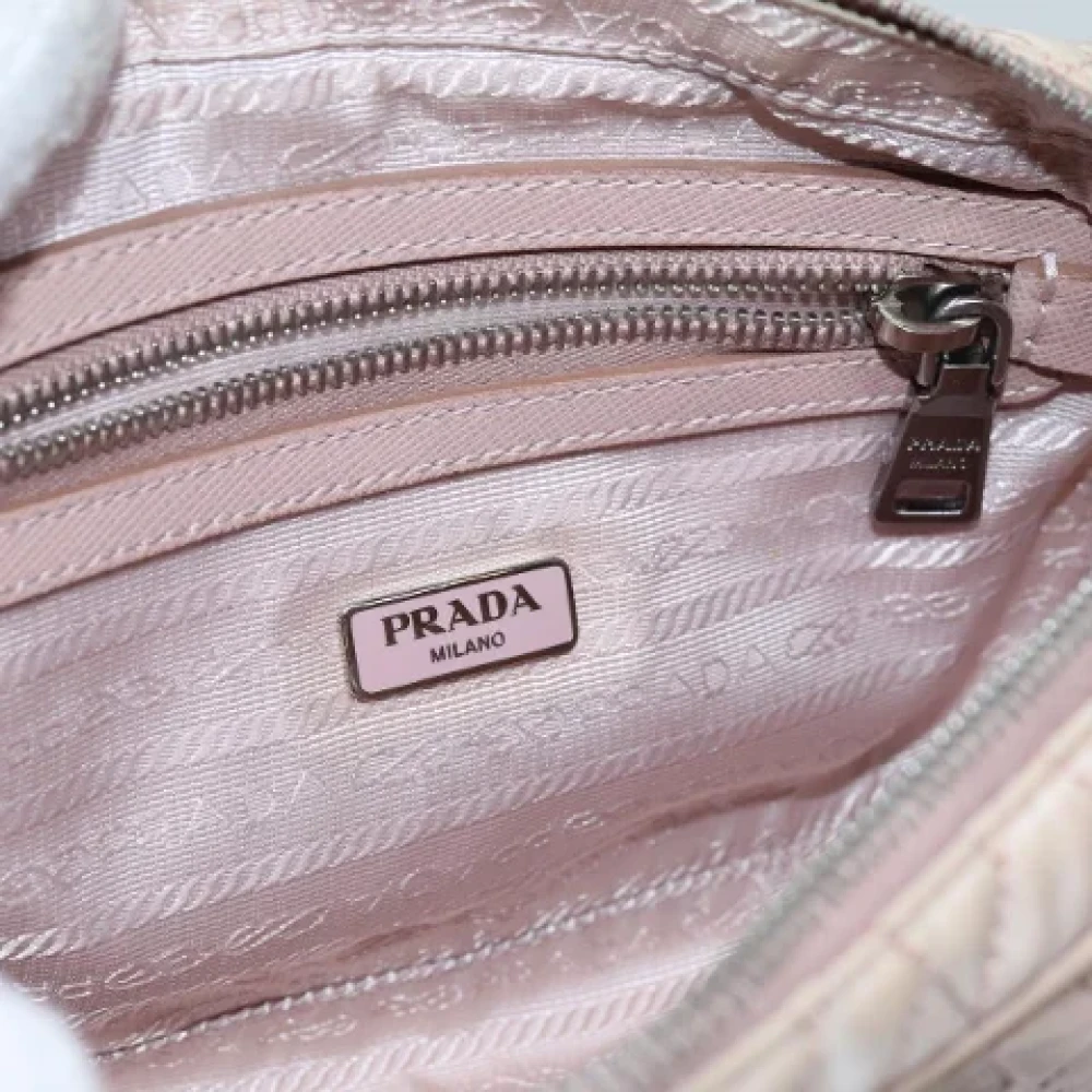 Prada Vintage Pre-owned Fabric prada-bags Pink Dames