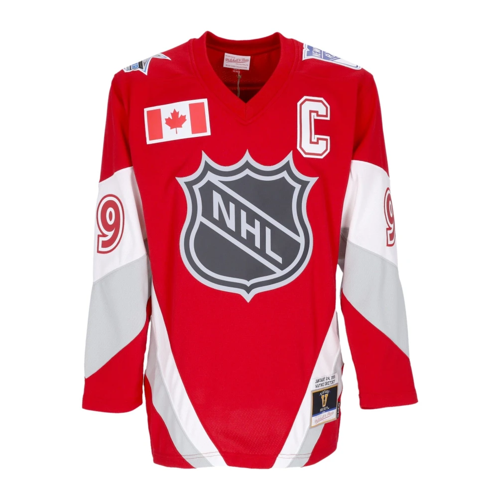 Mitchell & Ness NHL All Star Hockey Jack Gretzky Red Heren