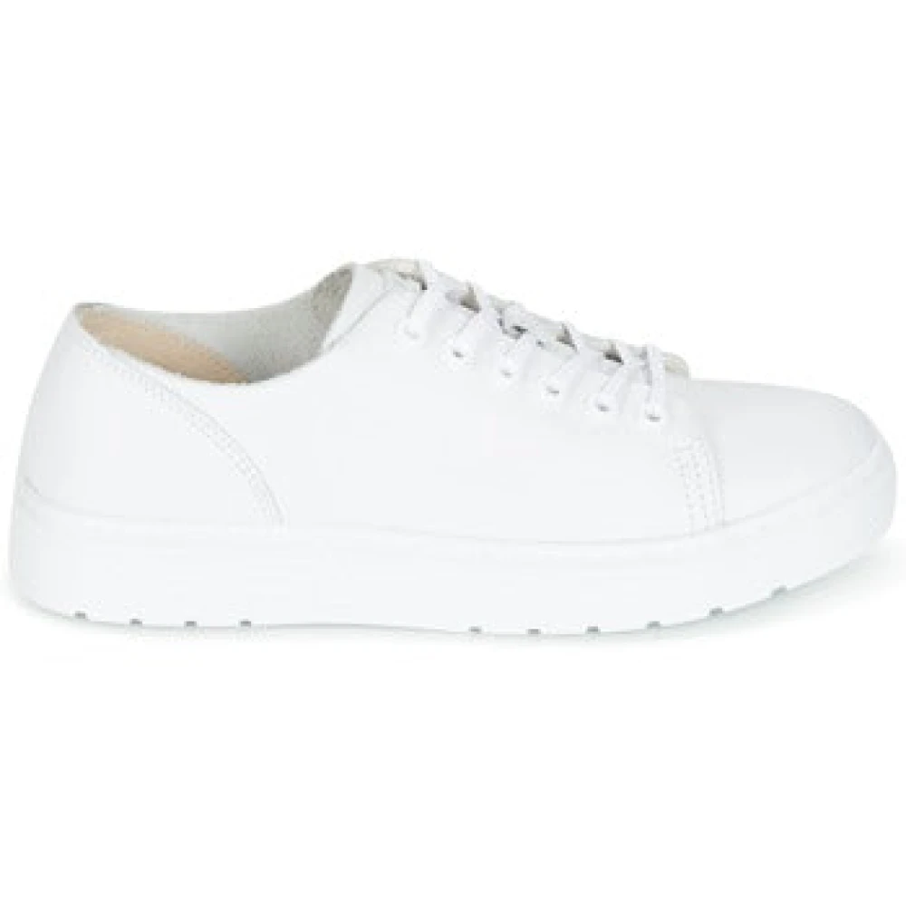 Dr. Martens Vita låga sneakers Venice stil White, Dam