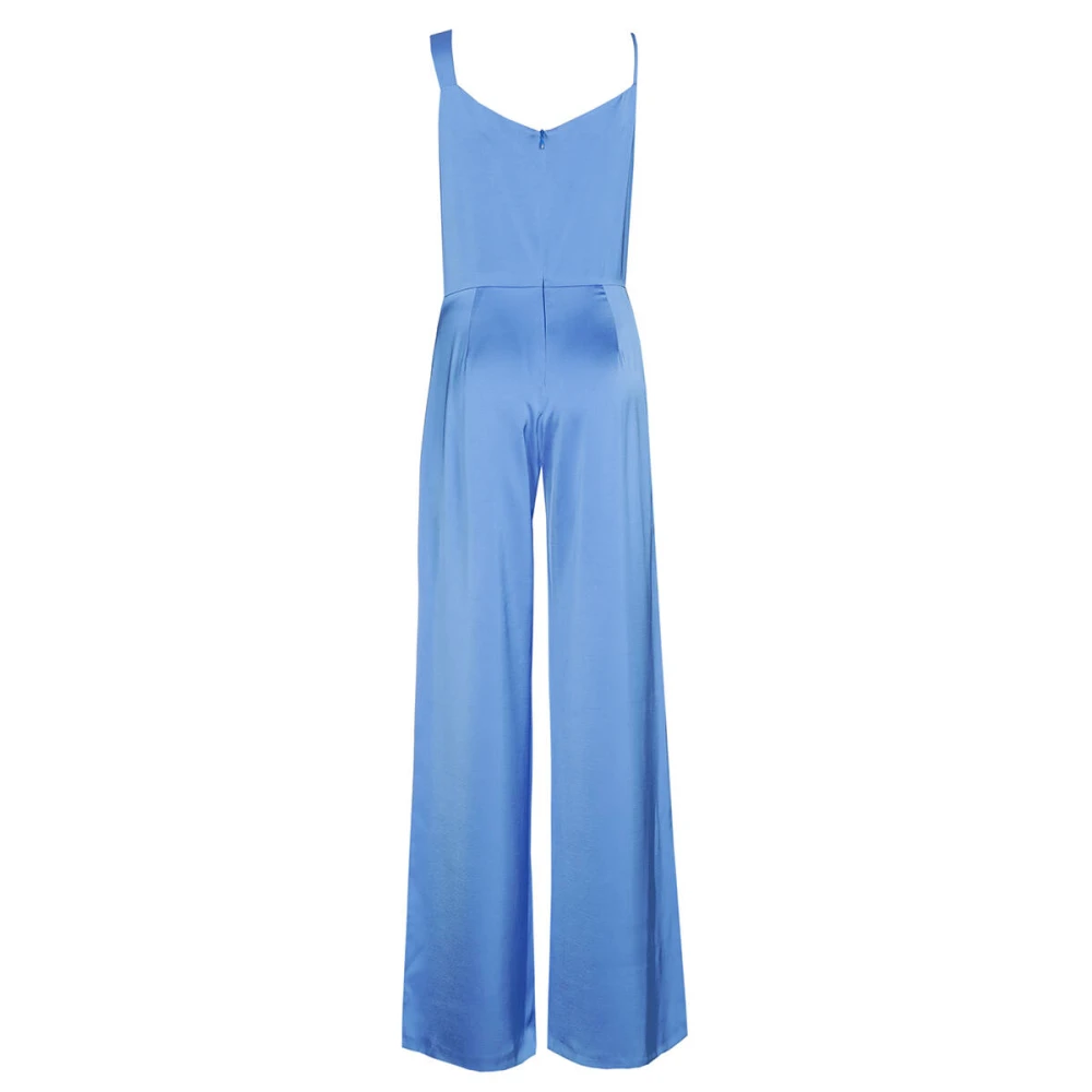 Caroline Biss Elegante Jumpsuit voor Vrouwen Blue Dames