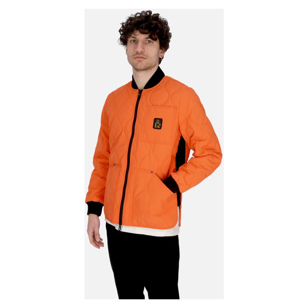 RefrigiWear Ultra Lichtgewicht Donsjas Clay Orange Heren