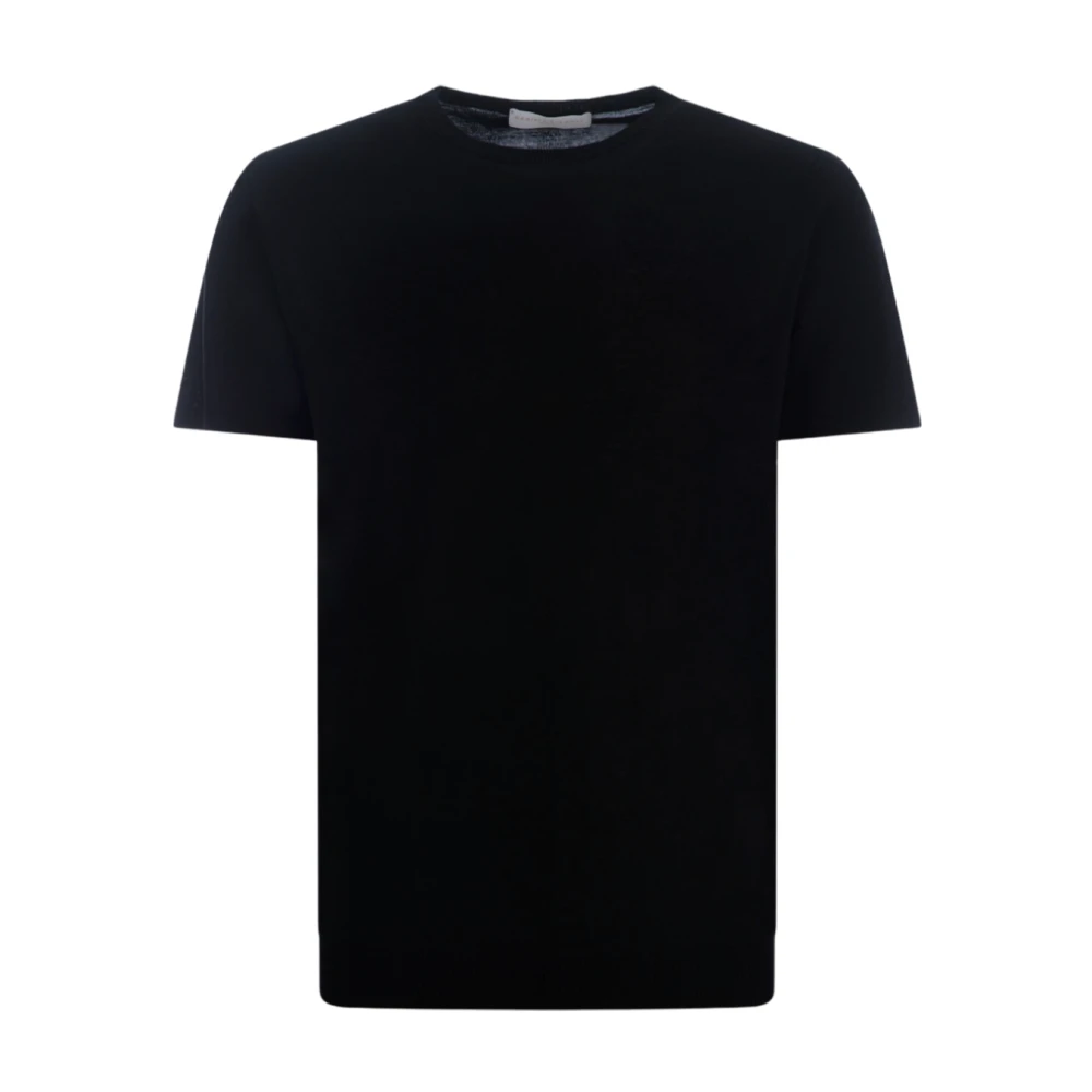 Daniele Fiesoli Melange Korte Mouw T-shirt Black Heren