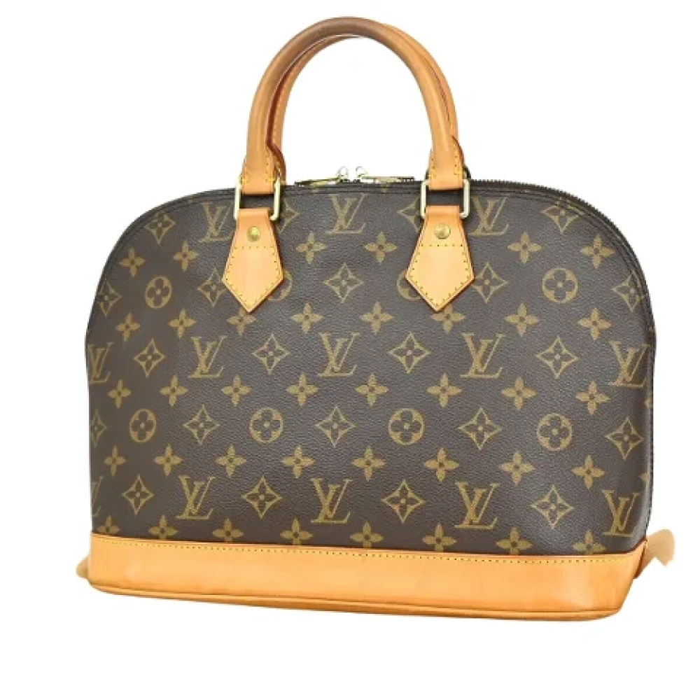 Louis Vuitton Vintage Pre-owned Canvas handbags Brown Dames